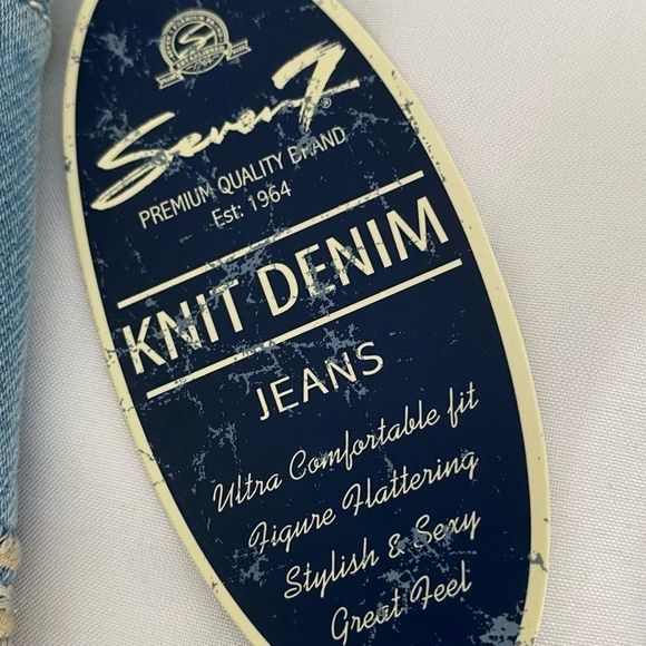 SEVEN7 Sz 6 Denim Jeans Ankle Straight - Picture 9 of 11